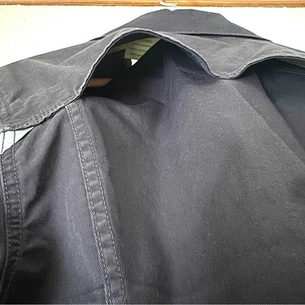 Levi's Commuter Trucker Jacket in Black Stretch Twill - Picture 6 of 8